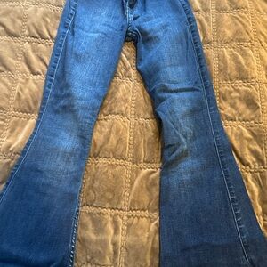 Hollister Dark Blue Flare Jeans